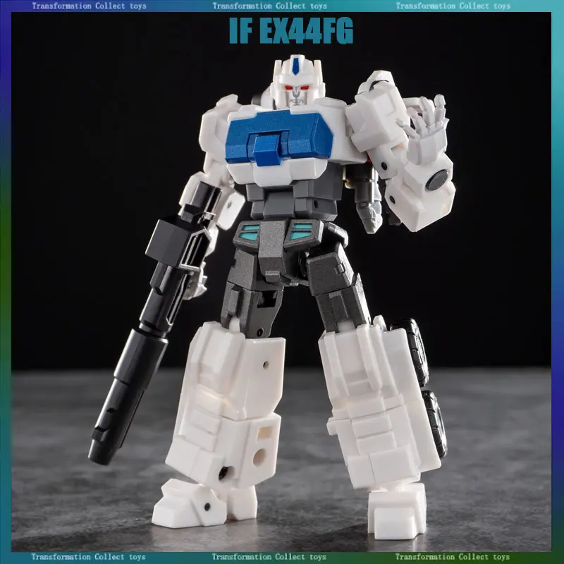 

Игрушки-трансформеры Iron Factory IF EX44FG Белый командир Малая масштабная экшн-фигурка Модель Коллекция Орнамент Детский подарок