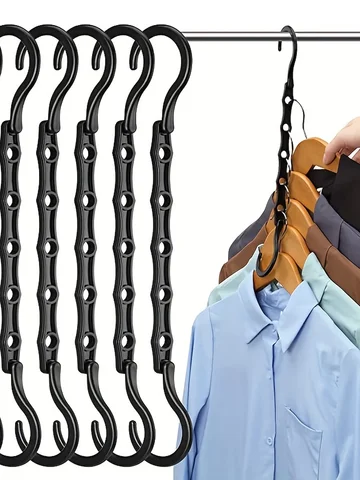 5-Hole Rotating Space Saving Hanger