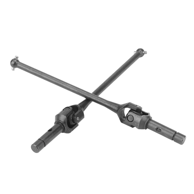 X59A_2Pcs Metal Front Drive Shaft CVD for Yikong YK4082 Absima 1/8 RC Car - view 2