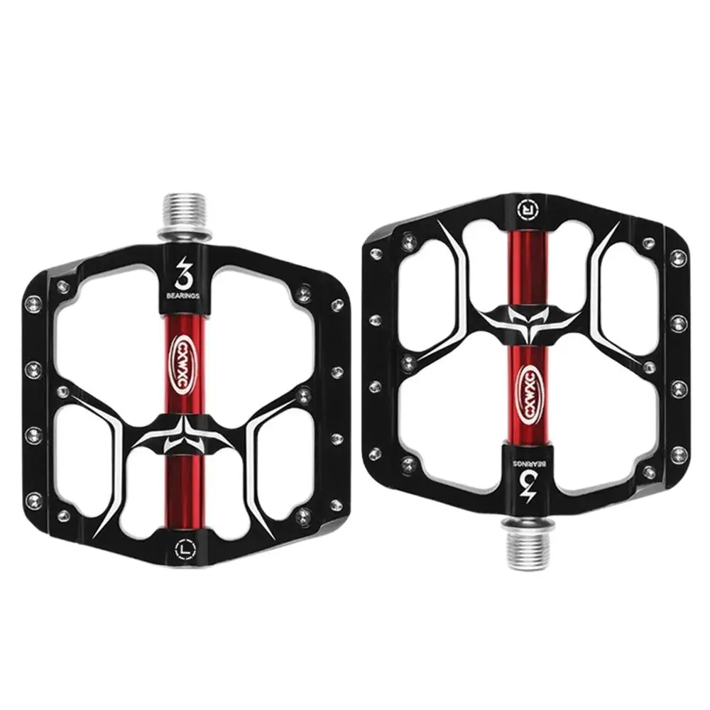 

Bicycle Pedals - Wide Flat Bike Pedals Road Bike Pedals Mountain Bicycles Pedals 3 Sealed Bearings -Pedales de bicicleta