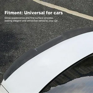 Universal Spoiler Lip rear trunk for cars, increasing driving stability, reducing wind resistance, trunk lid, lip spoiler lip, 99cm 10 Main Sales Universal Aerofolio - №7