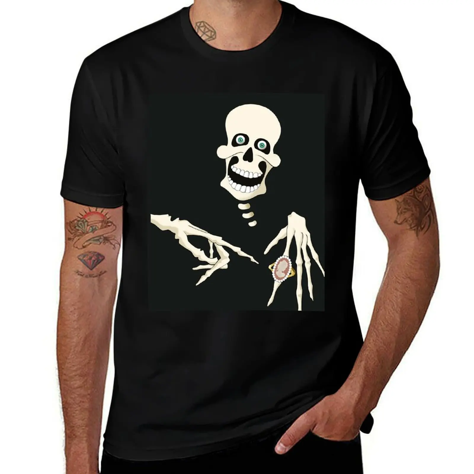 

Skeleton With a Ring T-Shirt sweat for a boy quick-drying cheap stuff plain t shirts men