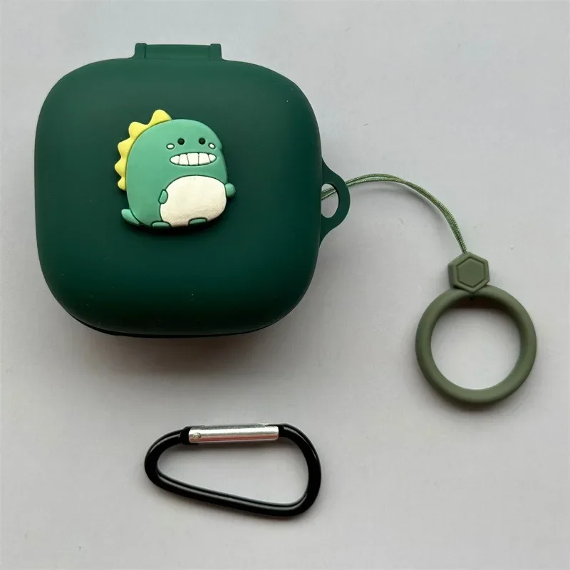 Чехол с рисунком для anker Soundcore Life P3, кольцо с защитой от потери, коробка для наушников, силиконовый противоударный защитный чехол