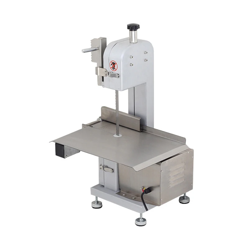 850W Small Desktop Commercial Electric Bone Saw Machine Home Automatic Bone Cutting Machine Bone Chop Bone Spare Rib Cutting