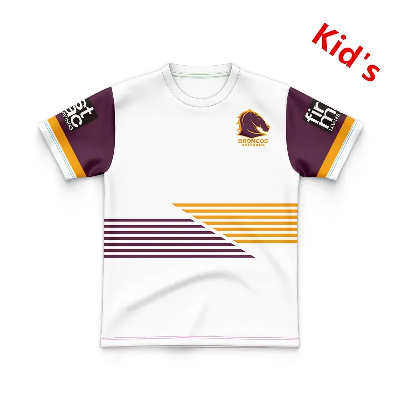 

2024 BRISBANE BRONCOS AWAY YOUTH TRAINING RUGBY JERSEY Kids size 16--26 ( Print name and number )