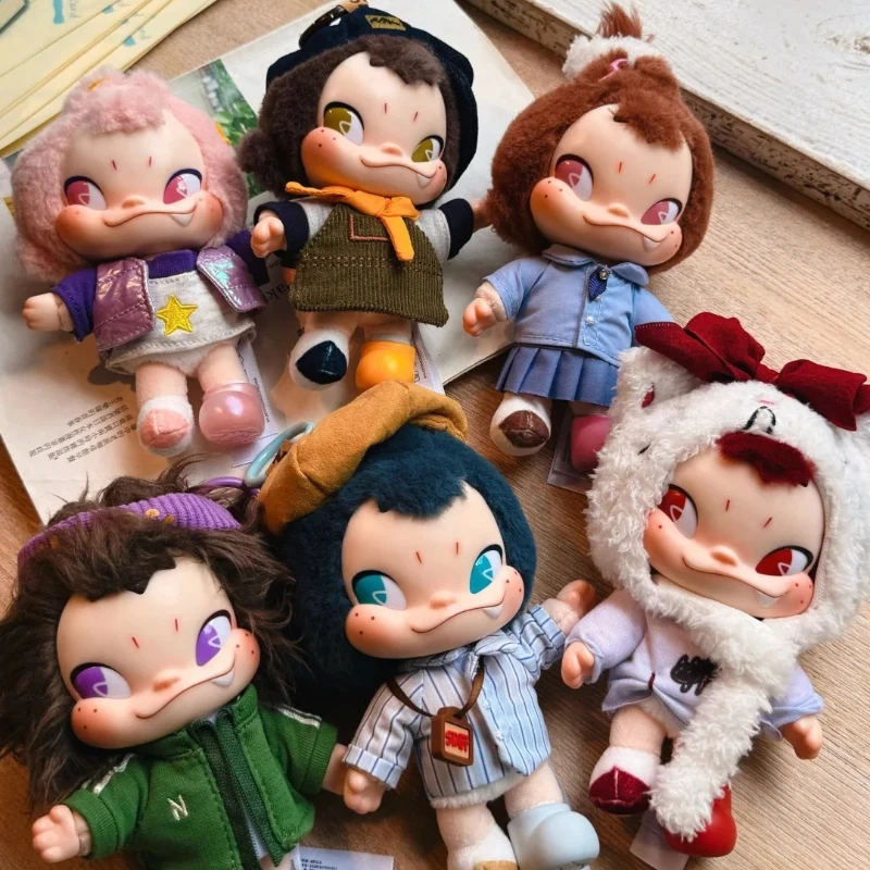 

Виниловая плюшевая слепая коробка Ninnic Wild And Free Series, модная индивидуальная забавная кукла, рюкзак, подвеска, брелок, мультяшная игрушка, загадочная коробка