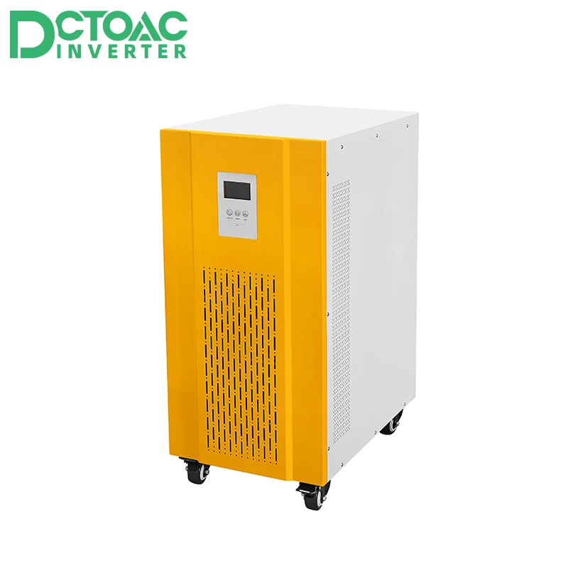 20KW Pure Sine Wave Solar Hybrid inverter 192VDC TO 220V 110VAC 20000W With MPPT Controller Charging Power Inverter Rotatable