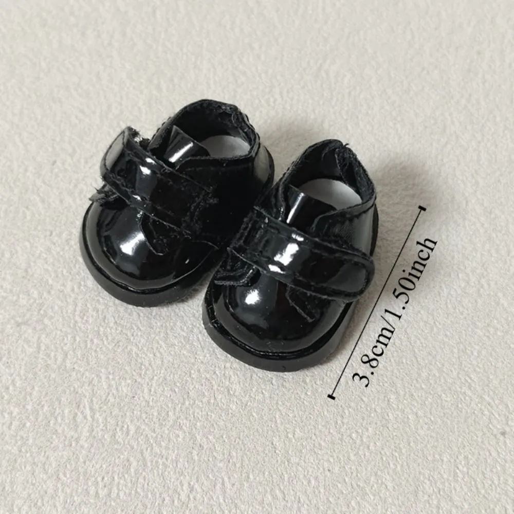 Ręcznie robione buty Labubu 3,8 cm, casualowe, wielokolorowe skórzane buty dla lalek 15/17 cm, akcesoria dla lalek Labubu.