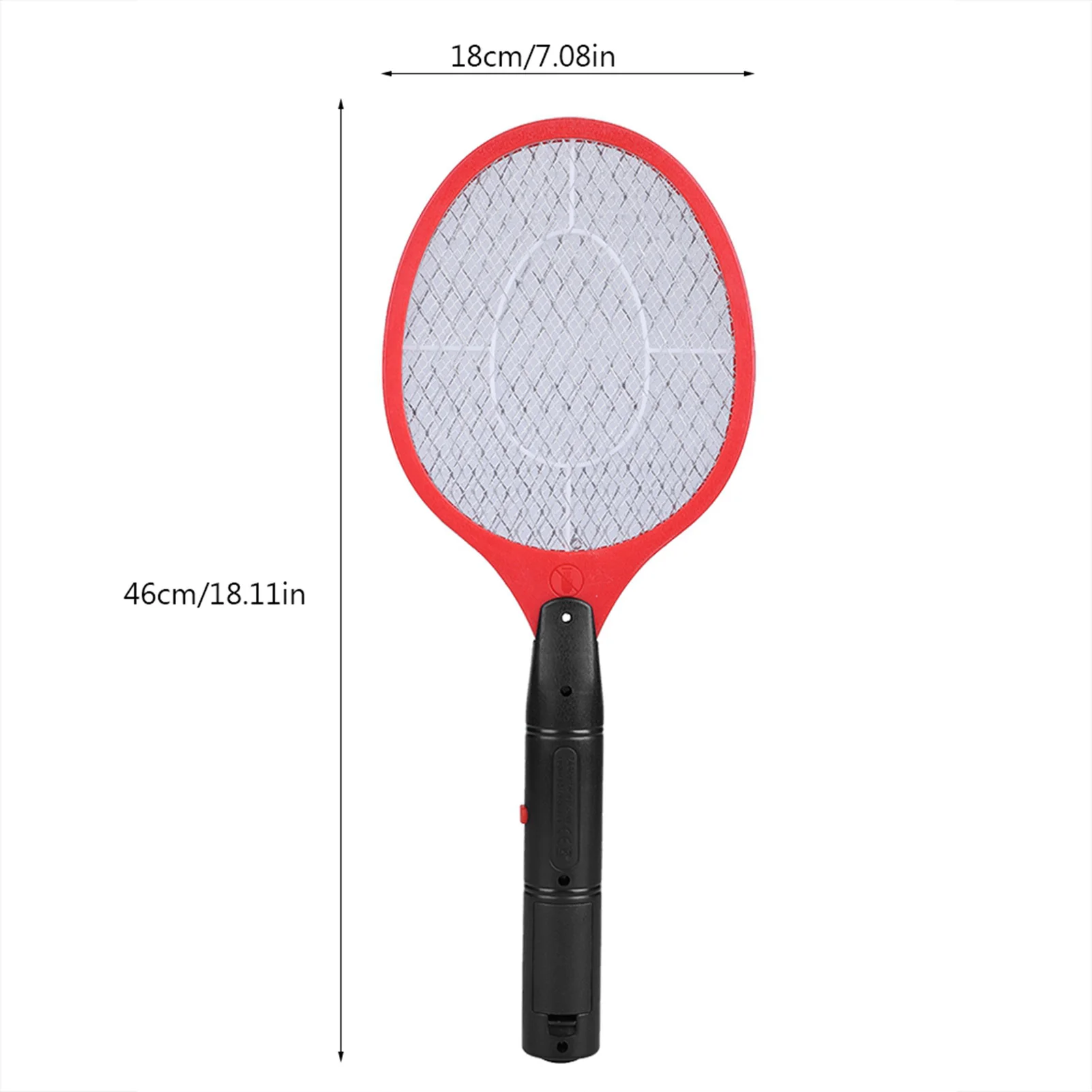 Electric Fly Swatter Cordless Battery Power Electric Fly Mosquito Swatter Bug Zapper Racket Insects Killer