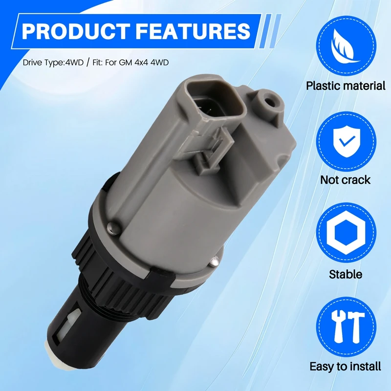 New Car Differential Shift Actuator For Chevy Silverado GM 4X4 4WD Actuator 26060073 88959465 40007173