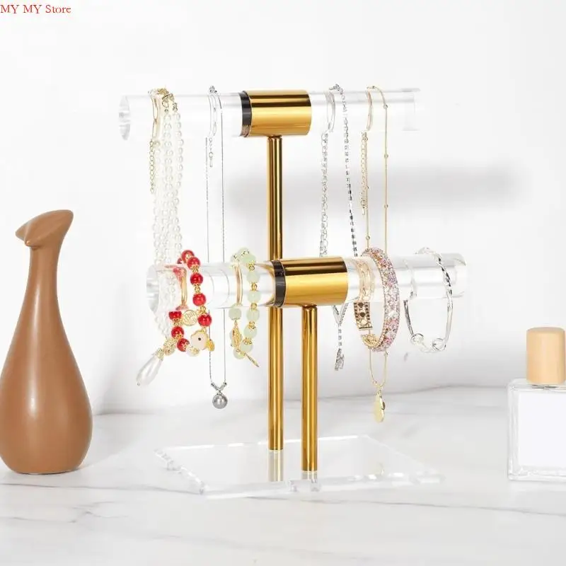 

N1HE Fashion Bracelet Display Stand Acrylic Texture Jewelry Stand for Bracelet Bangle