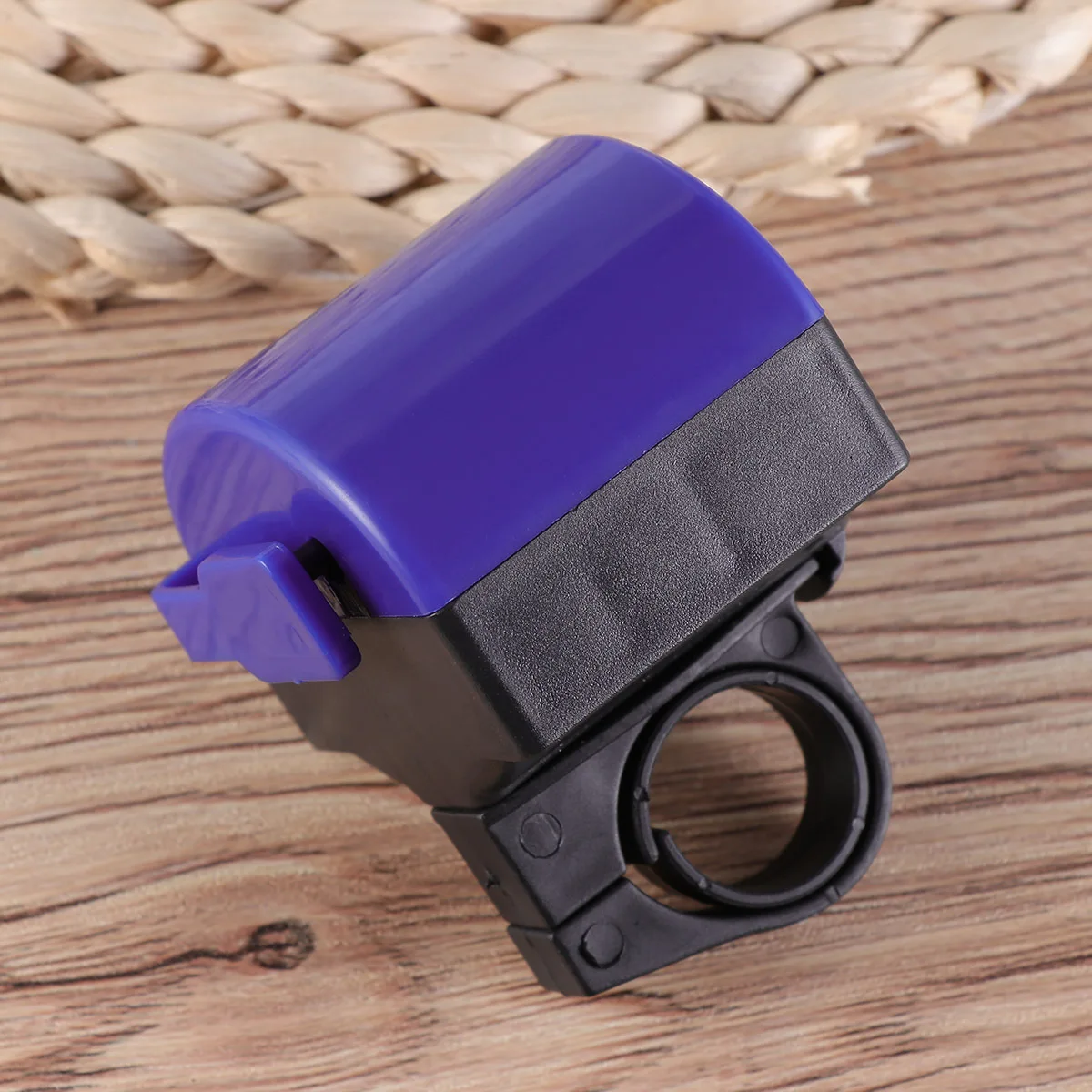 

Bike Horn Electric Waterproof Blue ABS Shell Durable Safe Riding Easy Mount for Mountain Road Bikes Accessories