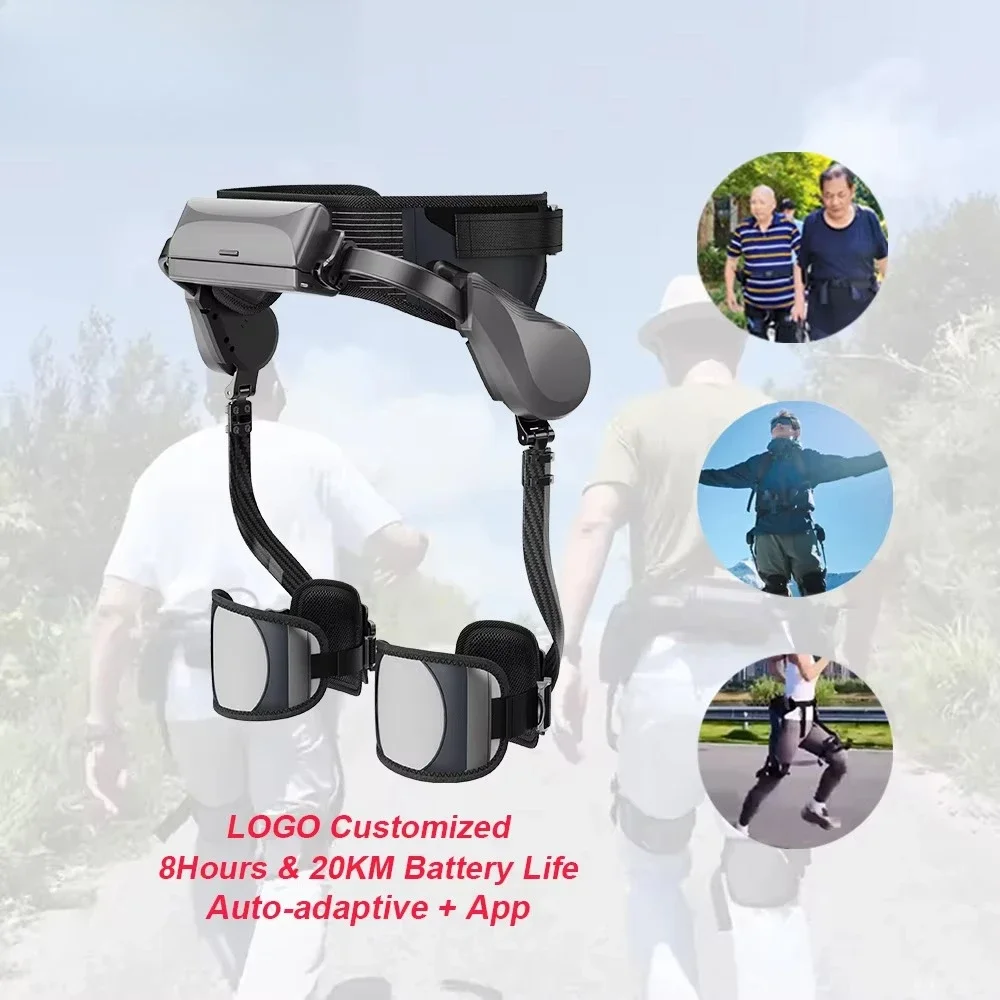 960W AI Exoskeleton Walking Robot Ultra-Light and Durable Design, Suitable for the Elderly Walking Assistance