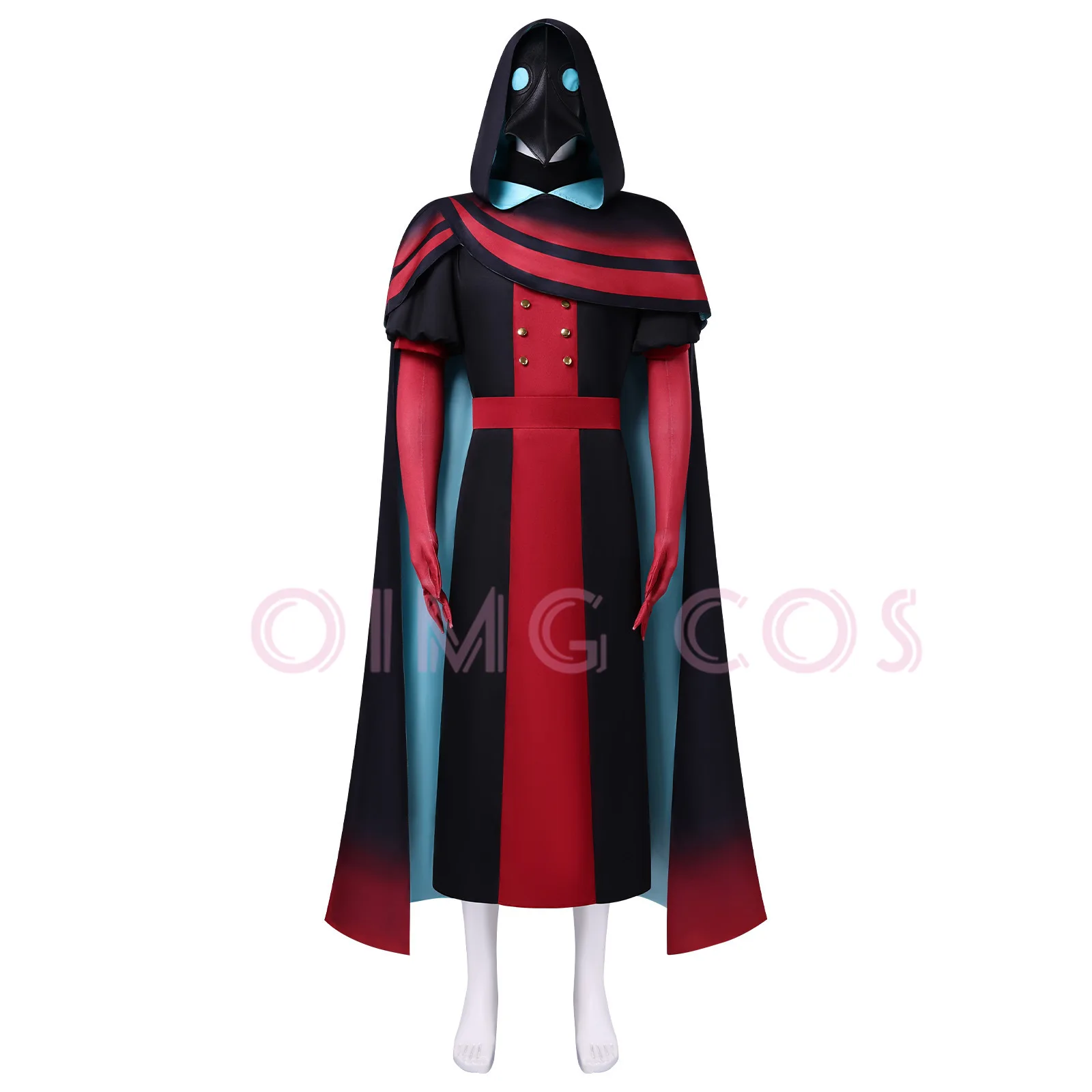 The Freak Circus Doctor Cosplay Costume Full Set Adult Scary Circus Medical Staff Uniform For Comic Con Halloween Cos Events