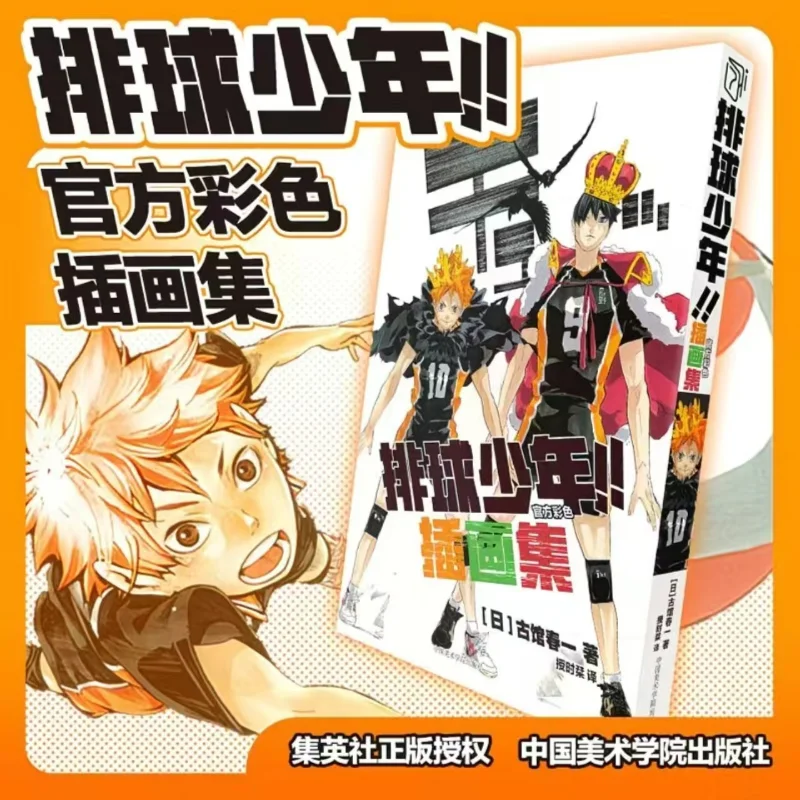Haikyuu!!! Official Color Illustrations Collection - Furudate Haruichi's Simplified Chinese Sports Boys Comic