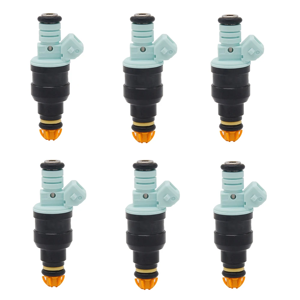 

6Pcs Fuel Injectors Nozzle 0280150415 for BMW 325I 325IS 525I 323I 323IS 525I 525IT M3 FJ292 852-12119 13641730060