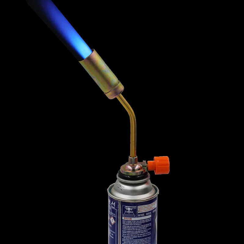 1Pc BBQ Flame Welding Burner Waterproof Gas Torch Flame Gun Blowtorch Cooking Soldering Butane AutoIgnition Gas Burner Heating