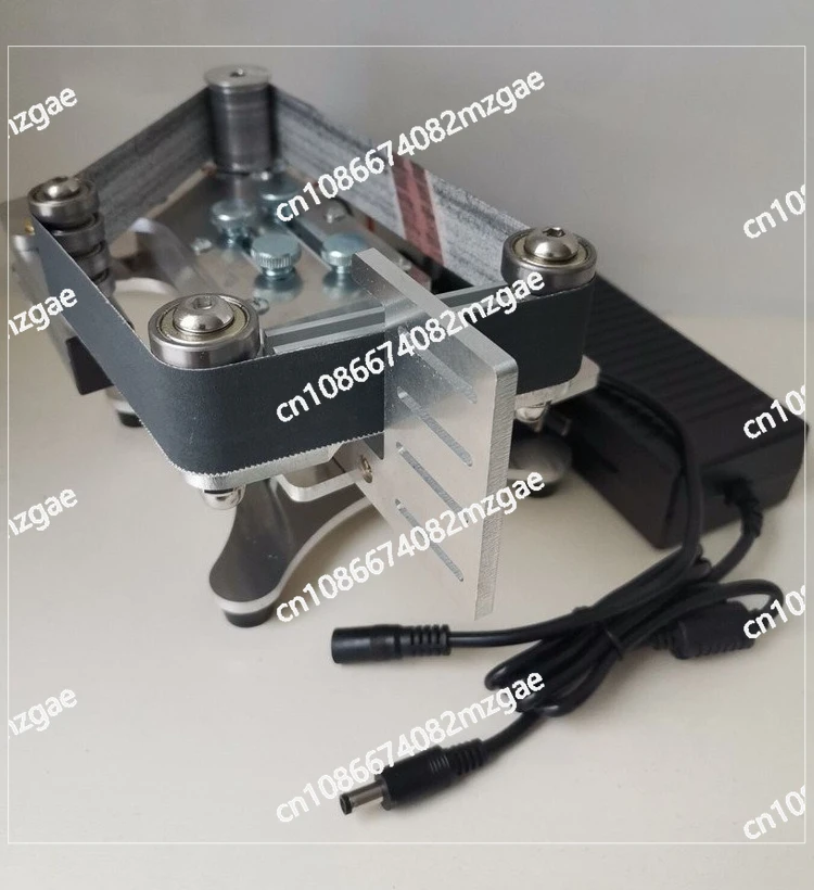 

Multifunctional Mini Belt Machine DIY Polishing Grinding Machine Desktop Household Electric Belt Rack Tool 180W