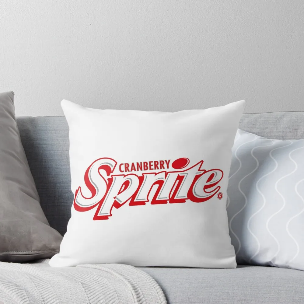 Sprite Cranberry Throw Pillow christmas cushions covers Sofa Pillow Cover pillow