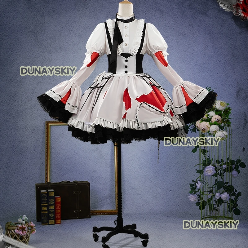 Project Sekai Akiyama Mizuki Cosplay Costume  PJSK Lovely Lolita Party Dress Uniform Anime Halloween Outfit Women S-4XL Clothes