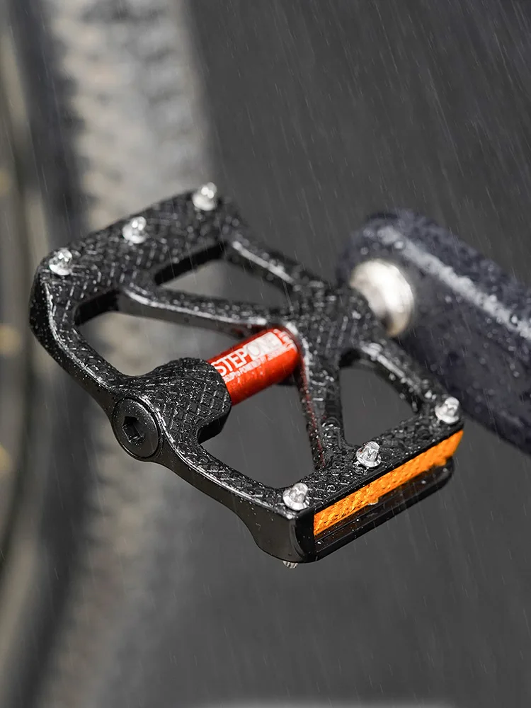 AliExpress JSHOU BIKE STEPONE mtb road Bicycle pedals B610 Flat step pedal Aluminum alloy Anti-slip/lightweight Thicken the shaft center bike parts