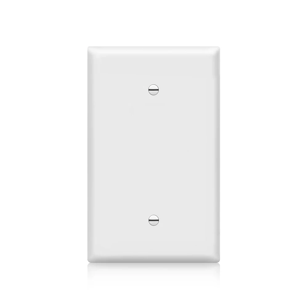 1/5pcs Wall Panel Light Switch Cover, Various Styles of PC 1 Gang Rocket Socket Cover, Pure Panel Sturdy and Durable for Home
