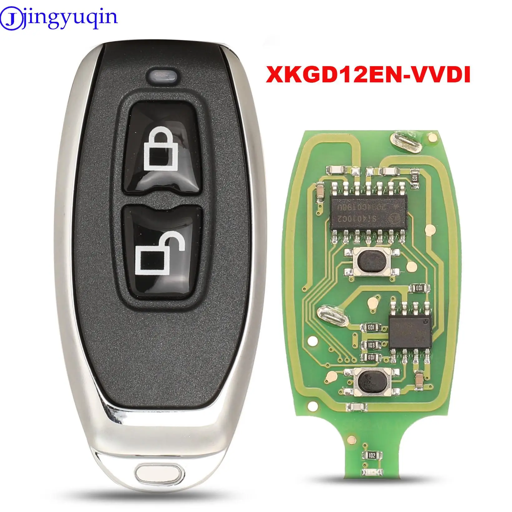 jingyuqin Xhorse XKGD12EN Garage Wire Universal Remote Key Fob 2 Button for VVDI Key Tool