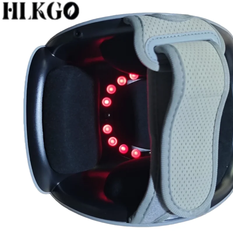 

Массажер для коленей с воздушной компрессией и интеллектуальным подогревом, инфракрасная лазерная физиотерапия для восстановления растянутых связок