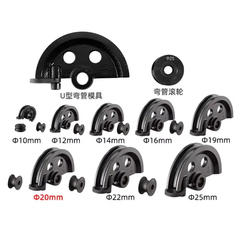 Portable Manual Pipe Bending Machine Stainless Steel and Alloy with Motor Pump and Engine Core Components