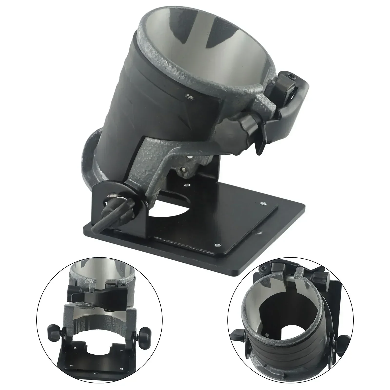 

Compact Router Tilt Base To Trim Laminates For RT0700C DRT50 3709 370 Woodworking Cutter Trimmer Machine Power Tool Part