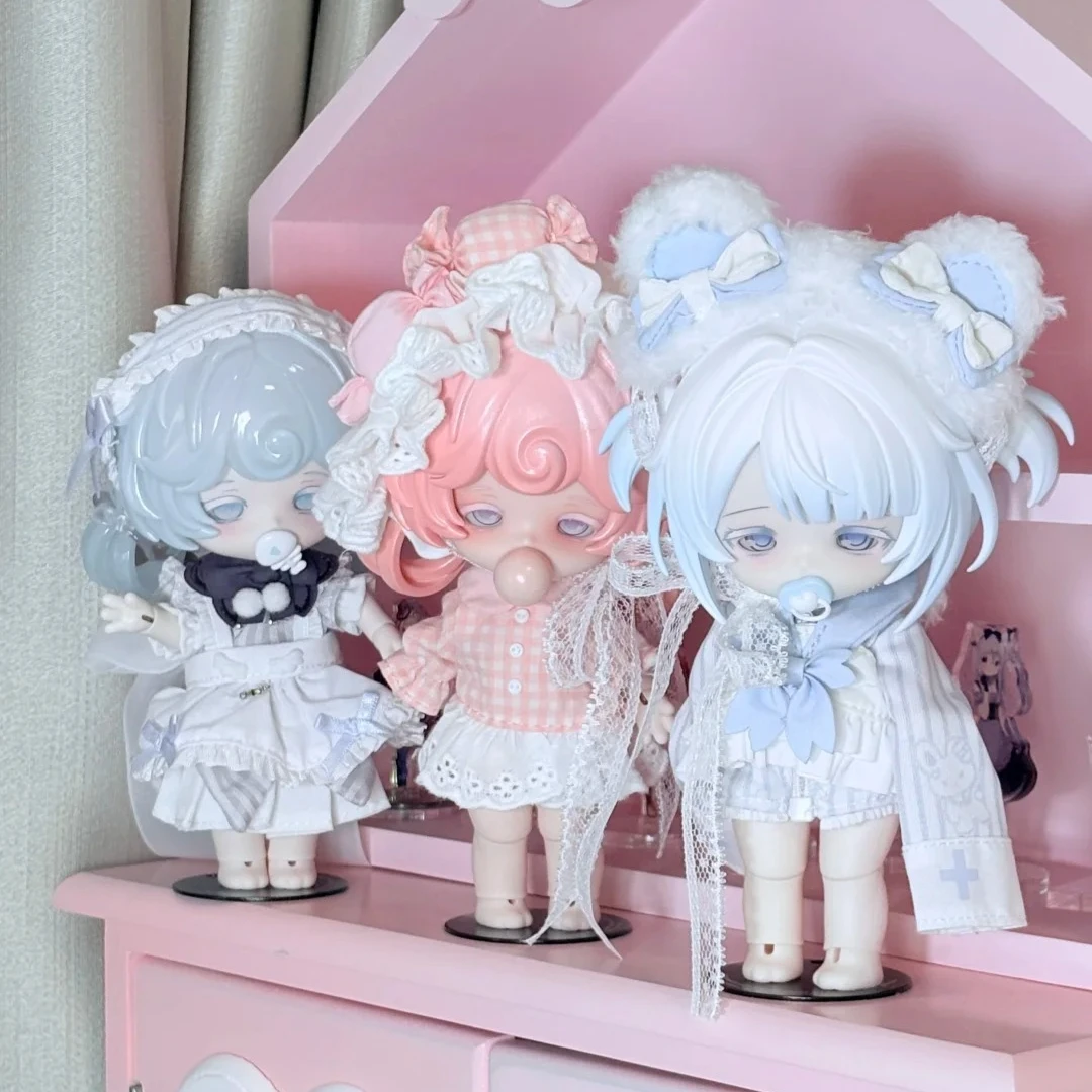 

Новый Come4free Milk Cake Dream Puff Series Electric Pet Bjd Trendy Play Blind Box Joint Movable Doll Аниме Периферийная модель игрушки