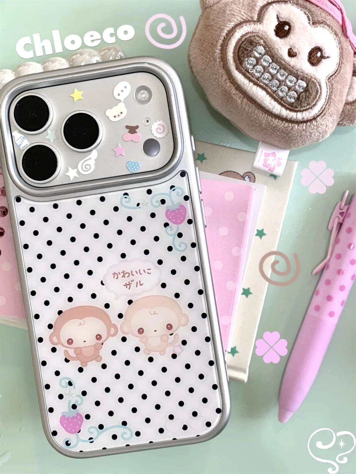 Sevimli Maymun Kawaii Karikatü - Phone Cases Kawaii incelemesi ve fiyatı