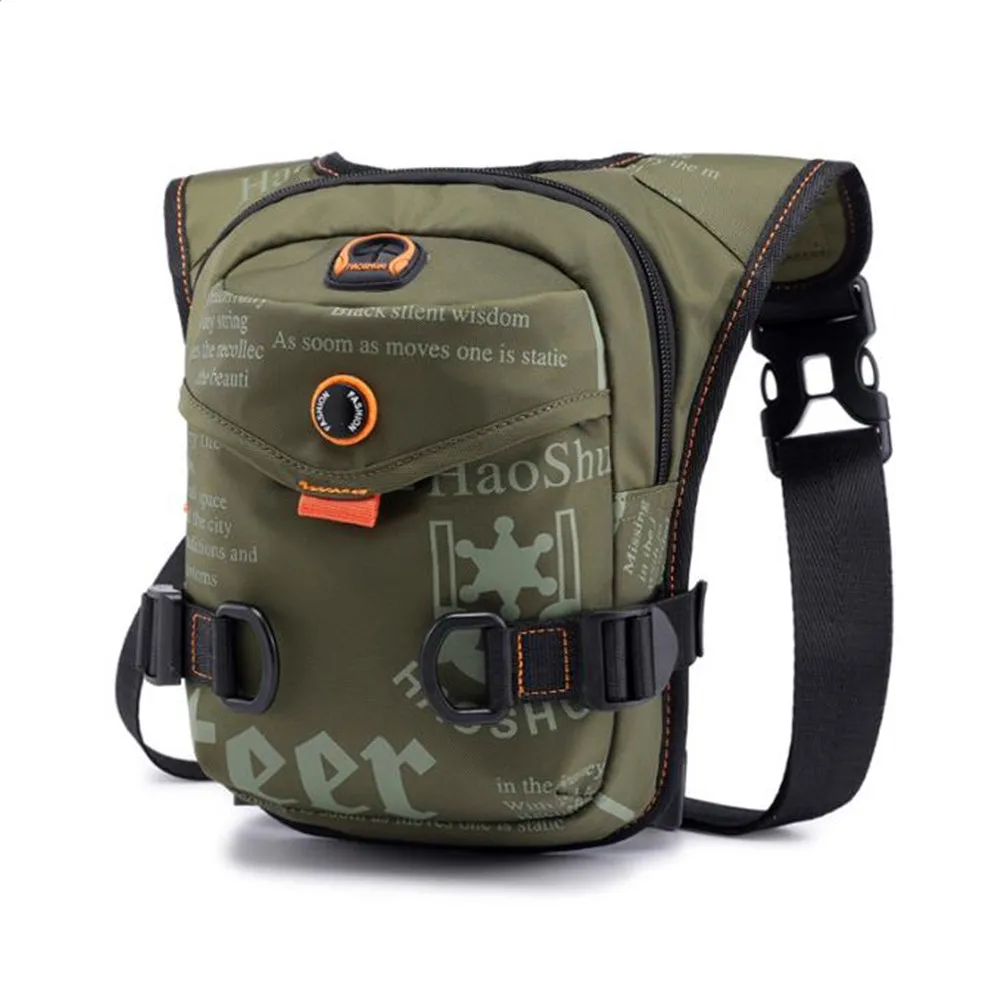 Men's Chest Bag Outdoor Riding Leg Bag Multifunctional Sports Backpack Portable Crossbody Waist Bag