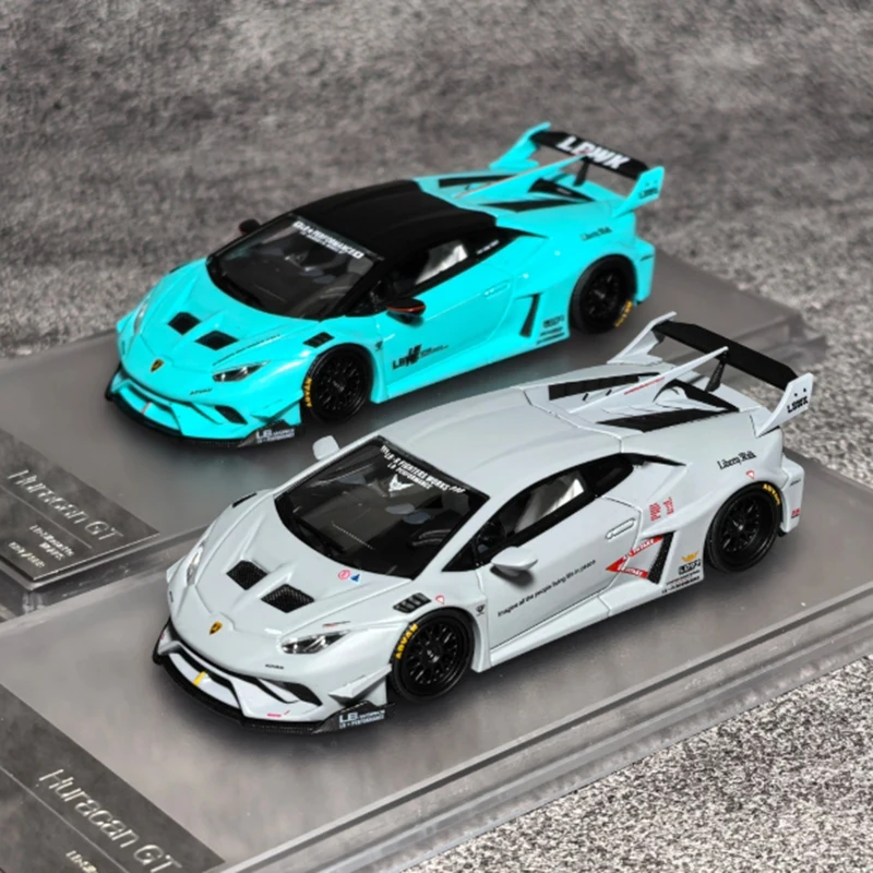 

Модель King 1:64 LBWK Huracan, модель автомобиля из сплава, статическая коллекция, украшенные праздничные подарки, игрушки