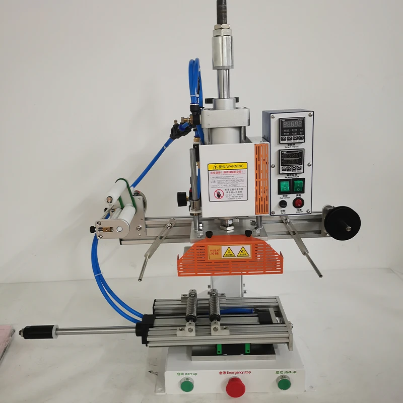 

Automatic Hot Foil Stamping Machine for Glass Bottle Plastic Cup Logo