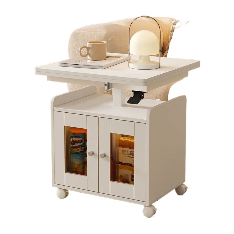 

Lifting coffee dining table two-in-one, simple folding edge , mobile small apartment multi-functional folding tea table