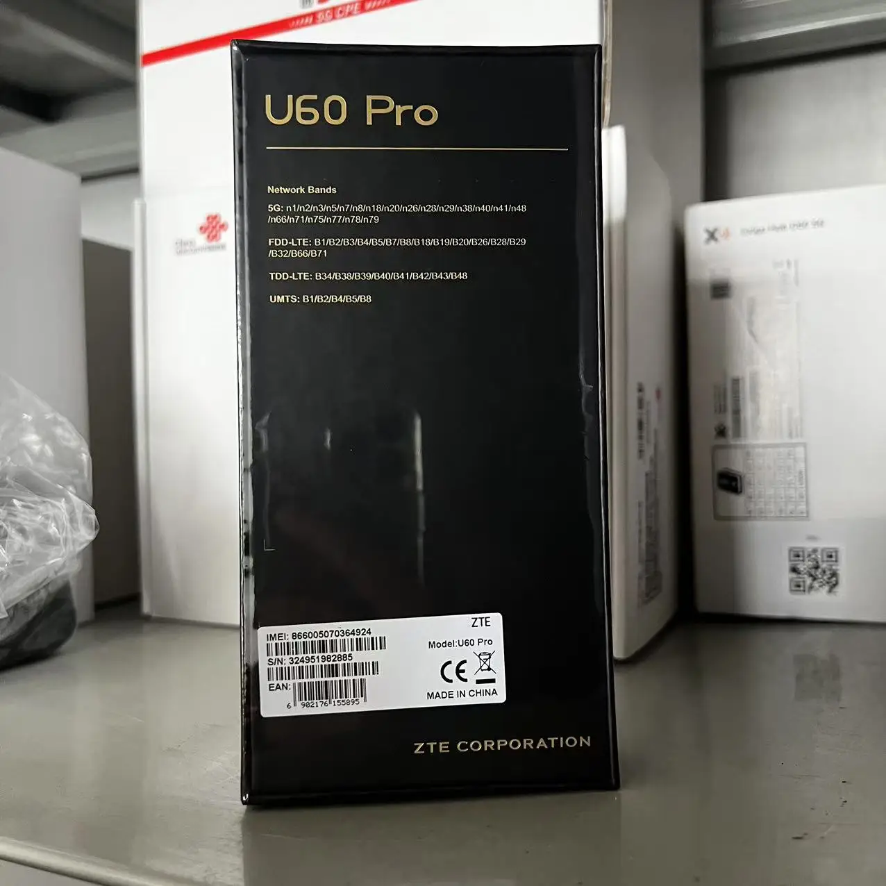 الإصدار العالمي 5G ZTE U50 Pro Pocket WIFI Router Full Bands