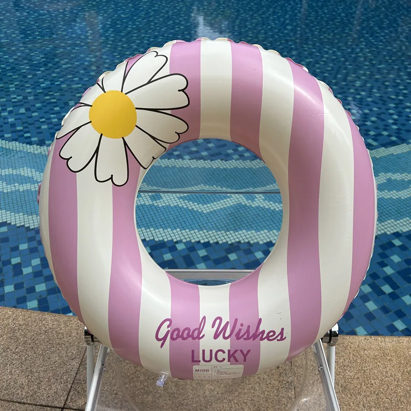 Inflatable Pool Float Swimming Ring for Adults Water Play Swim Tube Swimming Circle Summer Beach Party Swim Float