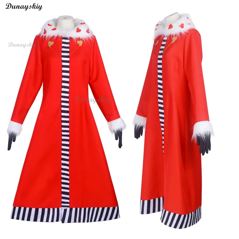 Unisex Anime Valentino Cosplay Traje, Uniforme do Hotel, Fato diário, Roupa de Halloween, Conjunto de roupas