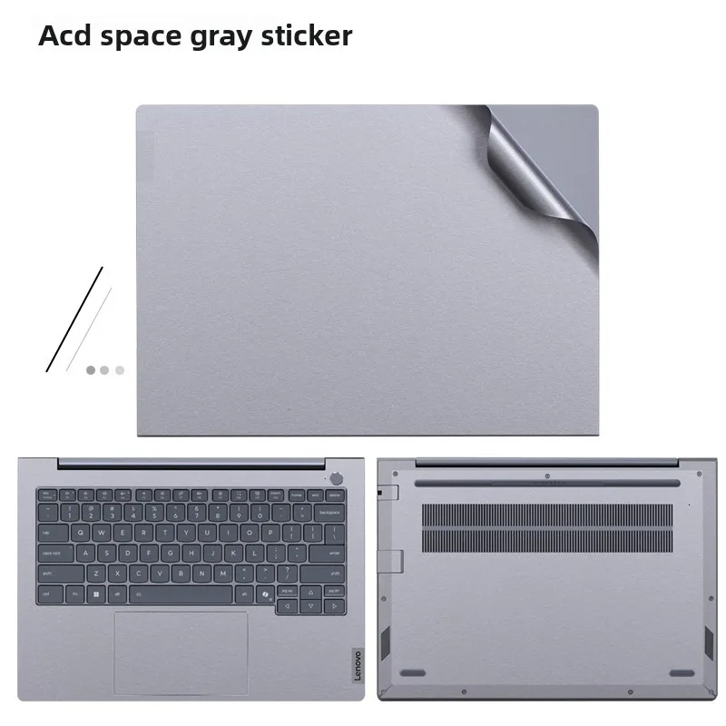 For Lenovo IdeaPad  Slim 5 /Pro 5 16IAH10 16AKP10 Laptop solid color body sticker skin shell scratch-resistant protective film
