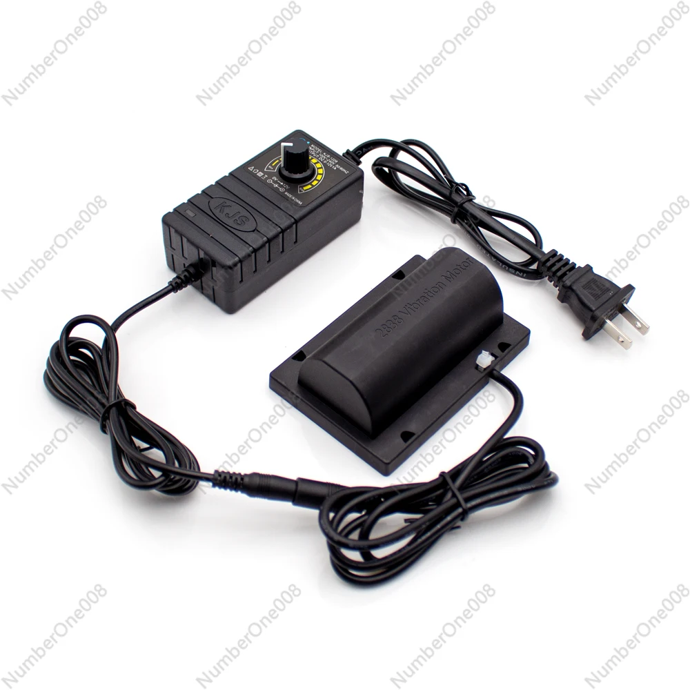 for R2838 Double-Head Vibration Motor Massage Bed Motor Massage Sofa Accessories DC 12V 3000-4800RPM