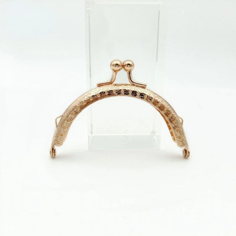 8,5 cm 5-kolorowa mieszanka metalowa torebka rama pocałunek zapięcie uchwyt do torby rzemiosło krawieckie akcesoria do toreb kanalizacyjnych