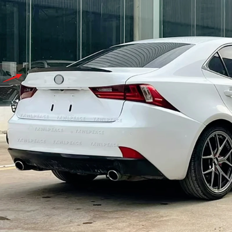 

For Lexus IS Series Spoiler 2013-2017 IS200t IS250 IS300 IS350 ABS Plastic Rear Trunk Lid Spoiler Body Kit Accessories