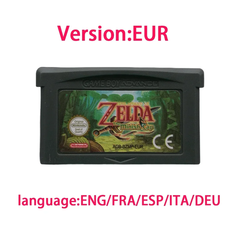 HOT Game Cartridge 32-Bit-Videospielkonsole Spielkarte Link To The Past Awakening DX Minish Cap Classic Boutique Collection – Detail 3