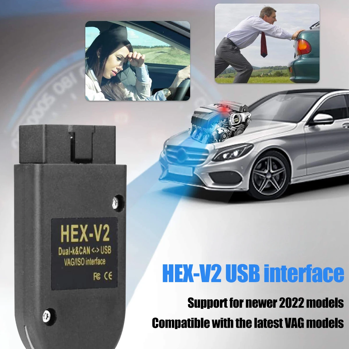 2024 Latest Unlimited VINs Rea HEX V2 Online Update VCDS VAGCOM 24.7 VAG COM FOR VW AUDI Skoda Seat VAG models 1996-2023 Years