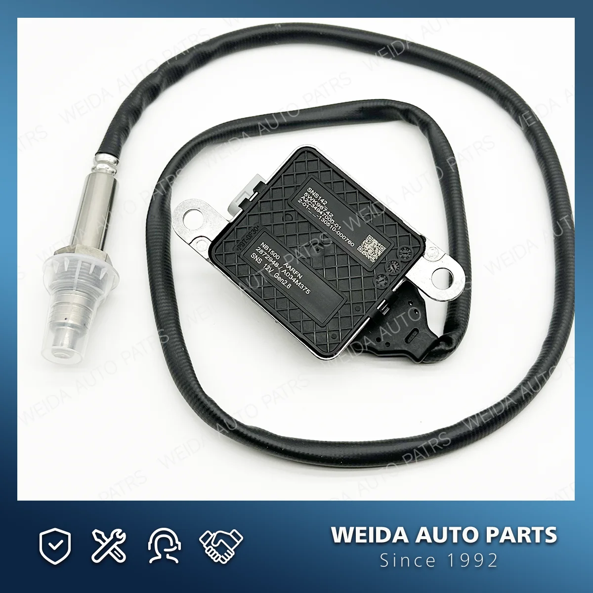 

5WK96742 2872948 New Nitrogen Oxygen NOx Sensor 5WK9 6742 For Cummins ISX QSX Engines 11.9L 15L ISX15 2013-2018 1 sold