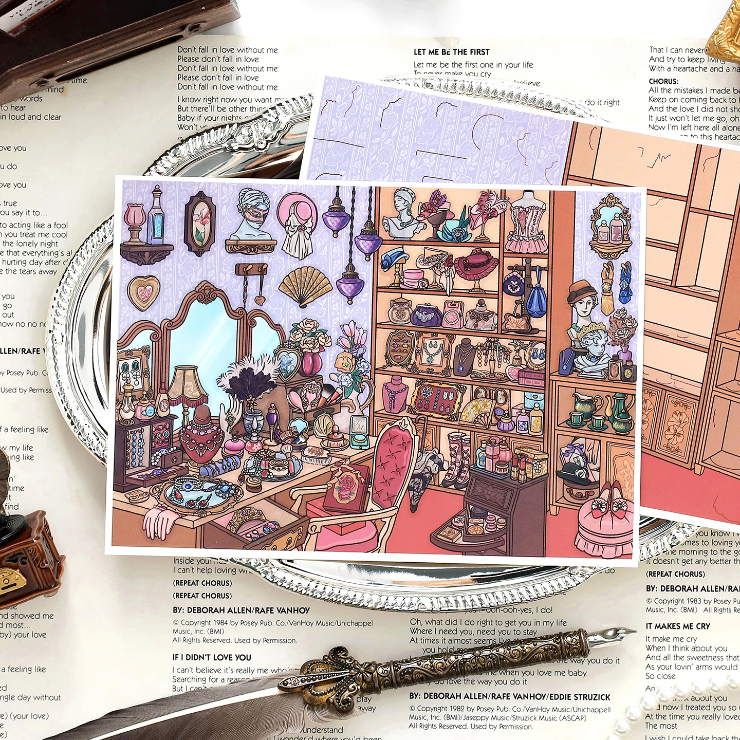 かわいいベーキングキッチン3Dドレッシングルーム風景ステッカ - Kitchen Baking Paper のレビューと価格