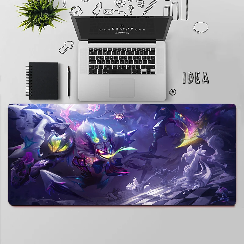 League of Legends Star Guardian Gaming Mouse Pad Grande Mouse Pad PC Gamer Tapete de Mouse de Computador Grande Mousepad XXL Teclado Tapete de Mesa