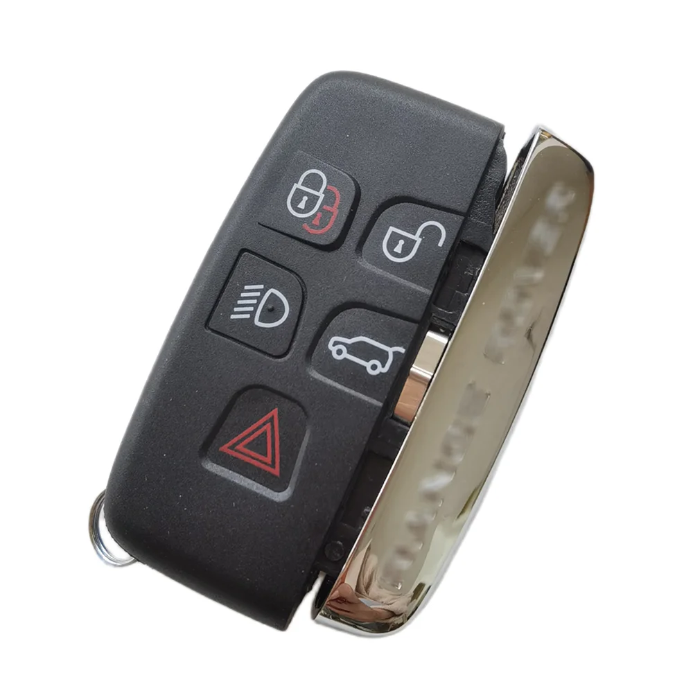 BEST KEY High quality New Remote Key Shell Case Fob 5 Button For Land Rover Range Rover Juguar Sport LR4 Evoque side with words view 5