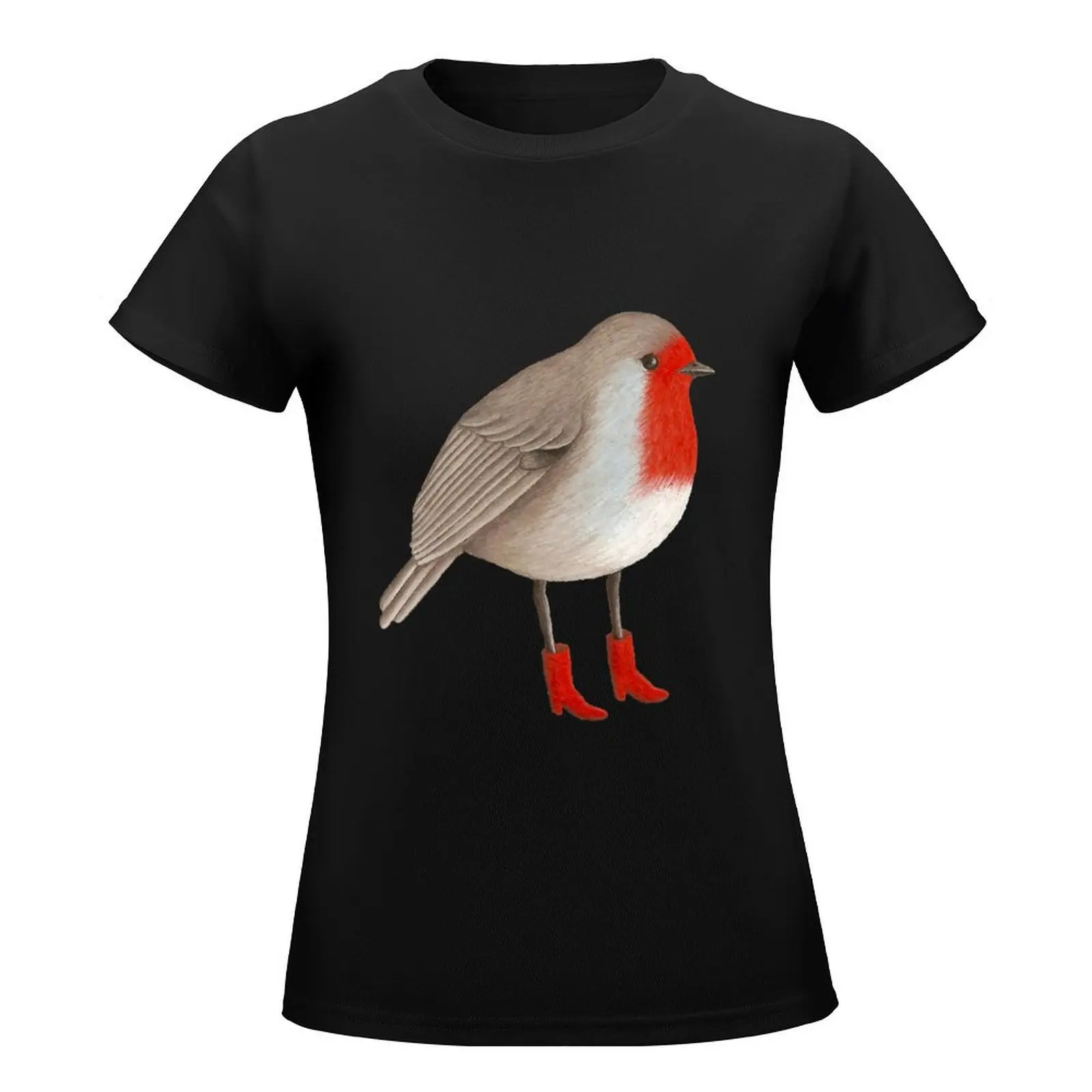 Camiseta de Robin para mujer, top de verano, ropa bonita, camisetas holgadas